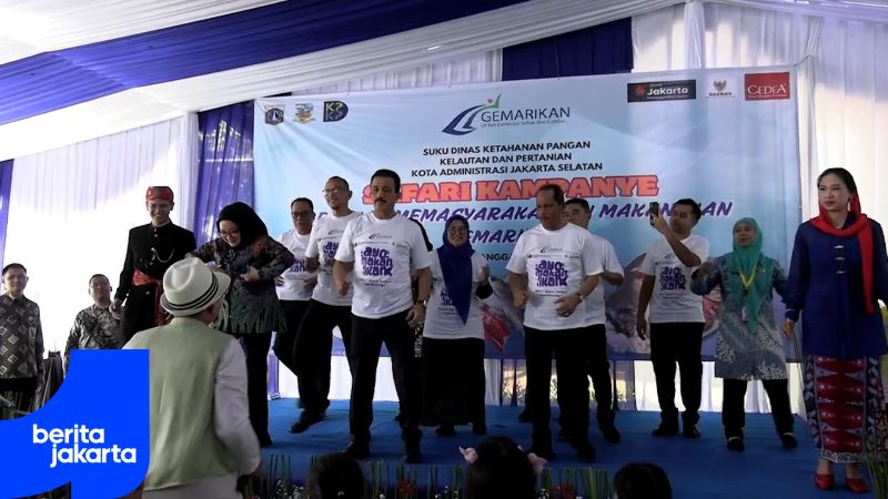 Sudin KPKP Jaksel Terus Gencarkan Gemarikan