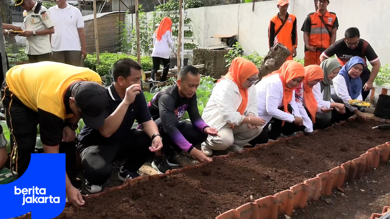 Pemkot Jaktim Tanam Jagung Serentak di 181 Lokasi