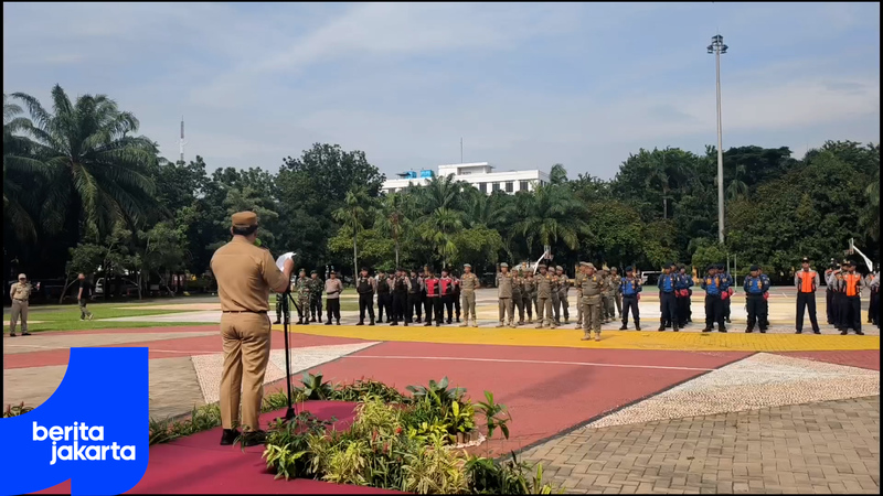 Pemkot Jaktim Gelar Apel Kesiapan Pengamanan Jelang Idulfitri