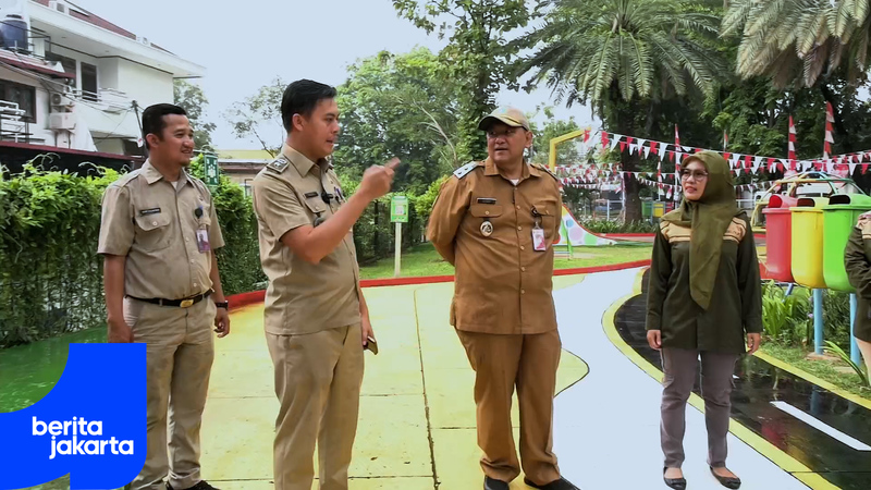 Ngider Utara, Wawalkot Jakut Puji Fasilitas RPTRA Jakpro Asri