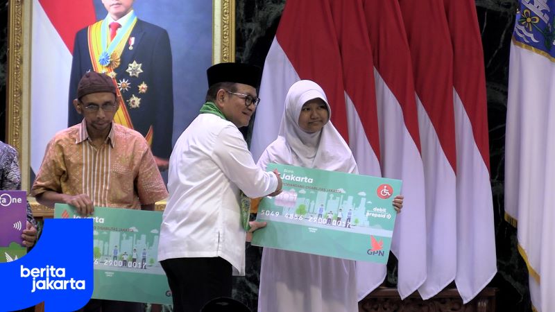 Pemprov DKI Distribusikan 56.351 Kartu Bansos Baru