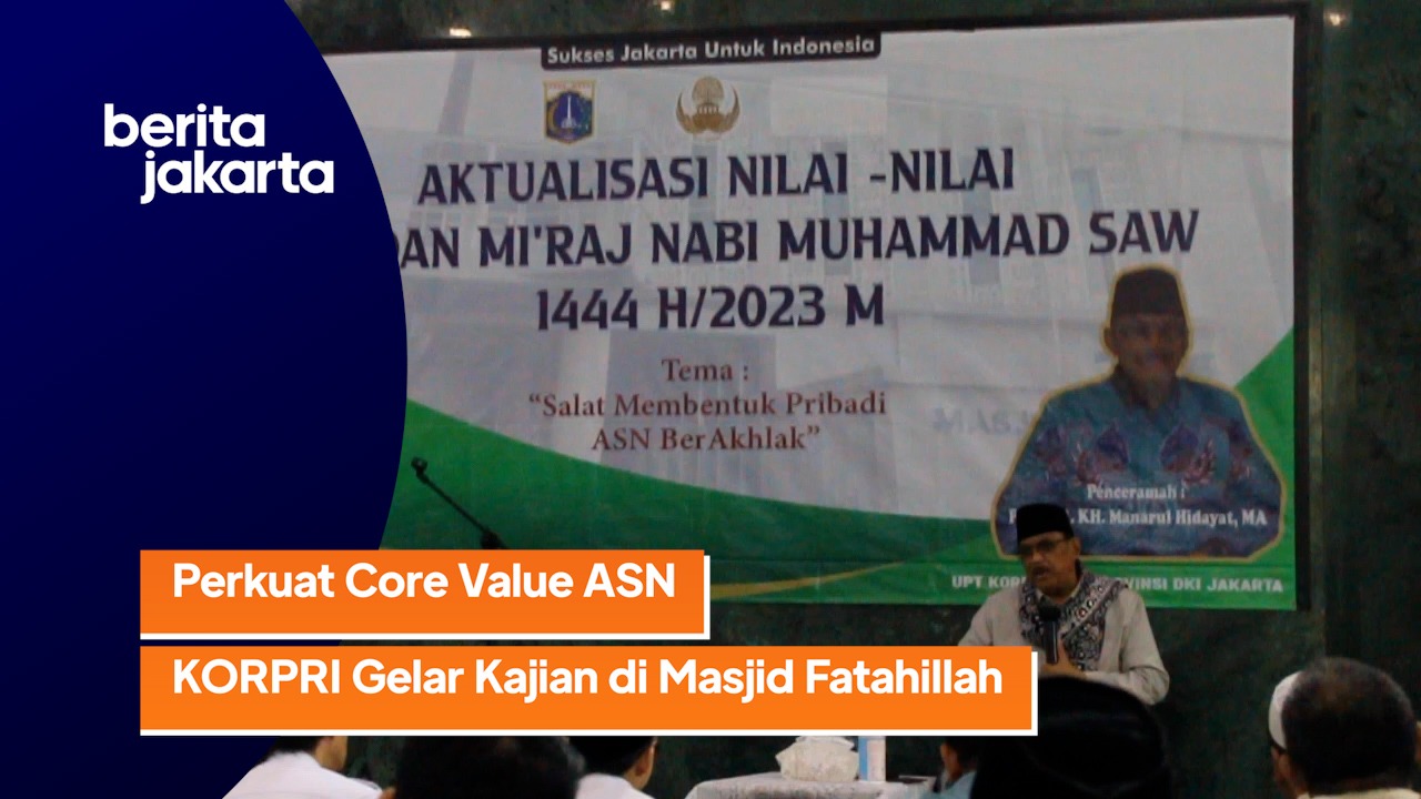 rev_2202_aqil_Tanamkan Core Value ASN, Korpri Gelar Kajian Di masjid Fatahillah.mp4