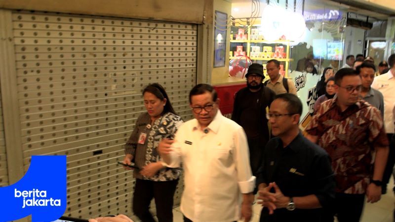Pramono Gratiskan dan Sediakan Kios Baru bagi UMKM di Blok M