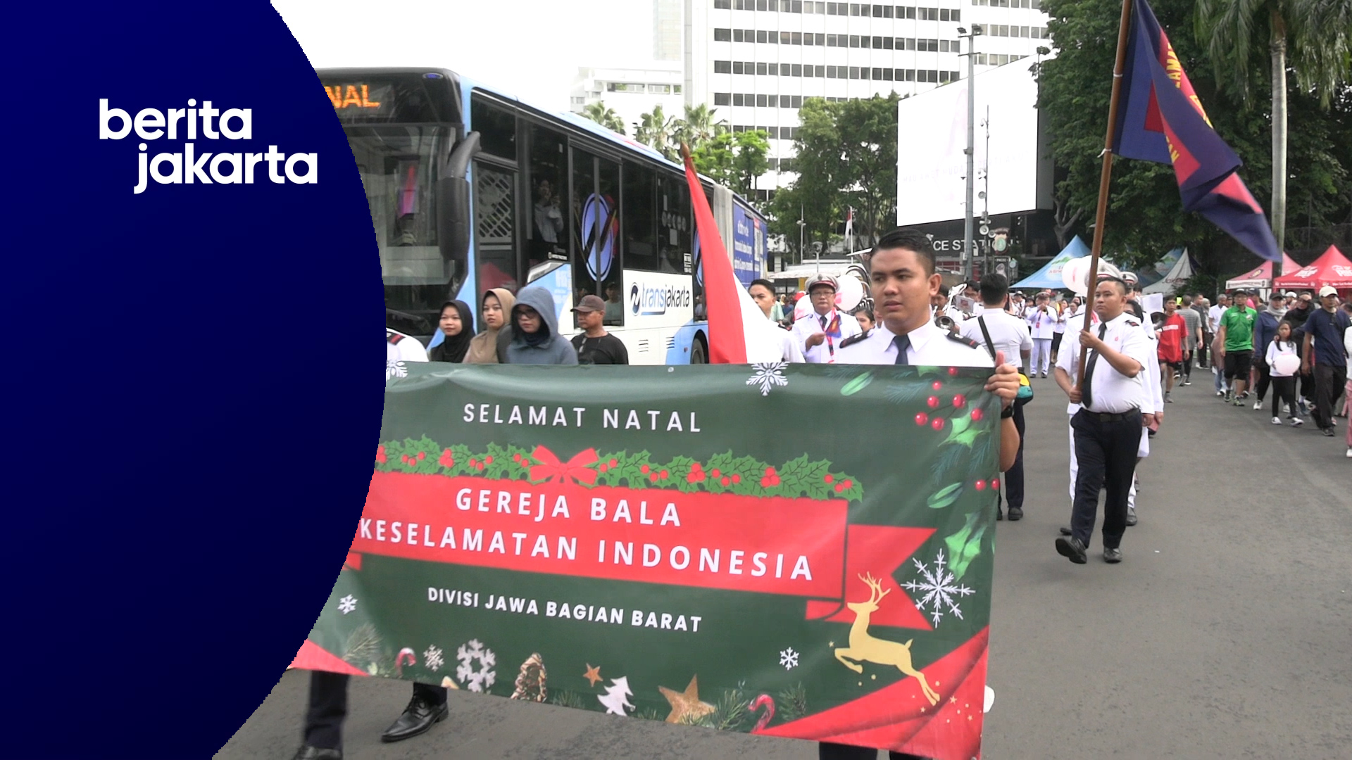 Parade Gereja Bala Keselamatan Indonesia Meriahkan HBKB