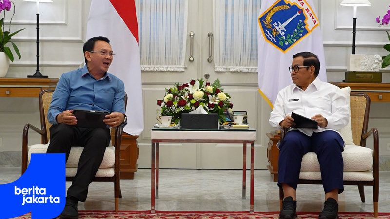 Temui Ahok, Pramono Bahas PBB hingga Penguatan Layanan Digital