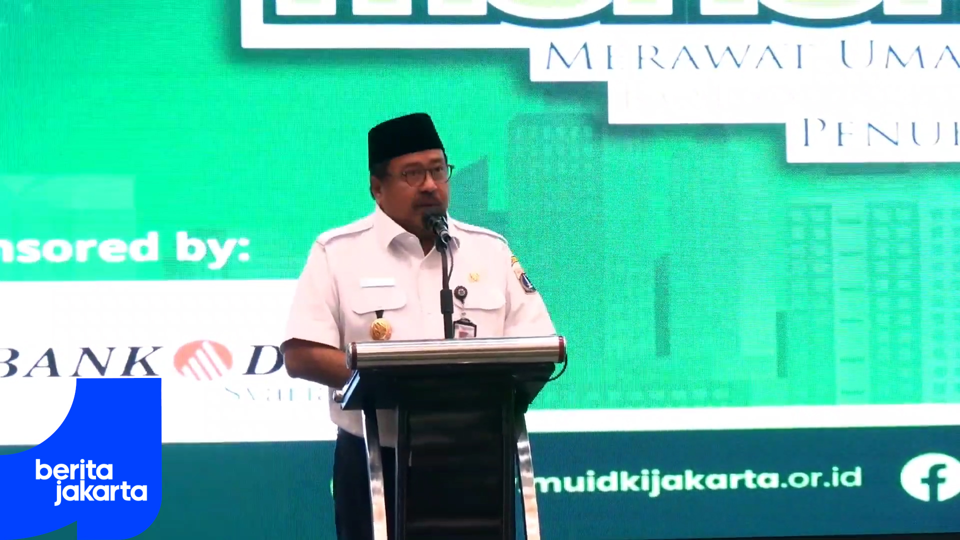 Wagub Rano Buka Mukerda II MUI Jakarta 