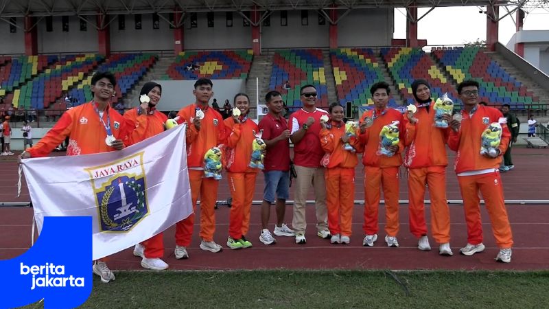 Jakarta Dulang Empat Emas dari Cabor Atletik di Hari ke Tiga POMNas 2025