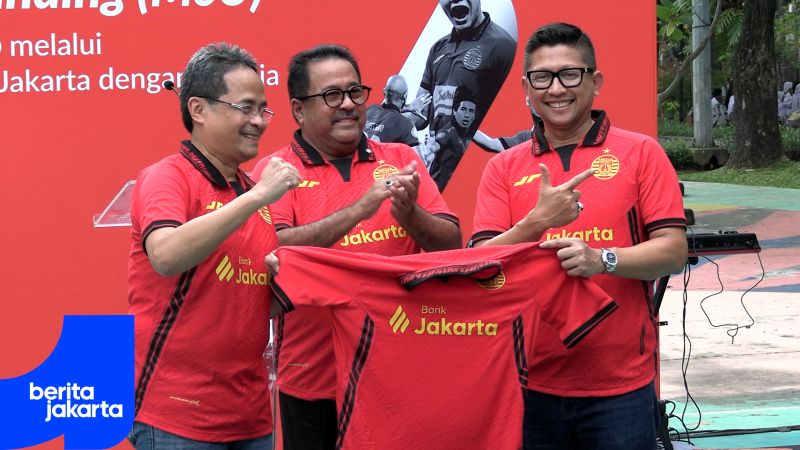 Bank Jakarta Resmi Jadi Sponsor Persija 