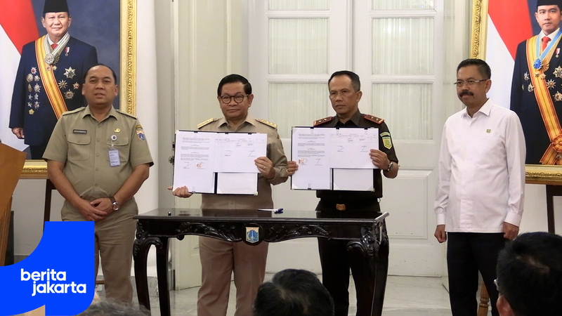 Pemprov DKI-Kejati Jakarta Teken MoU Penerapan Pidana Kerja Sosial