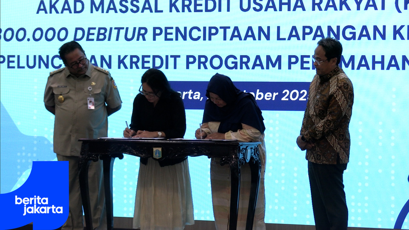Pemprov DKI Salurkan KUR Bagi Pelaku UMKM