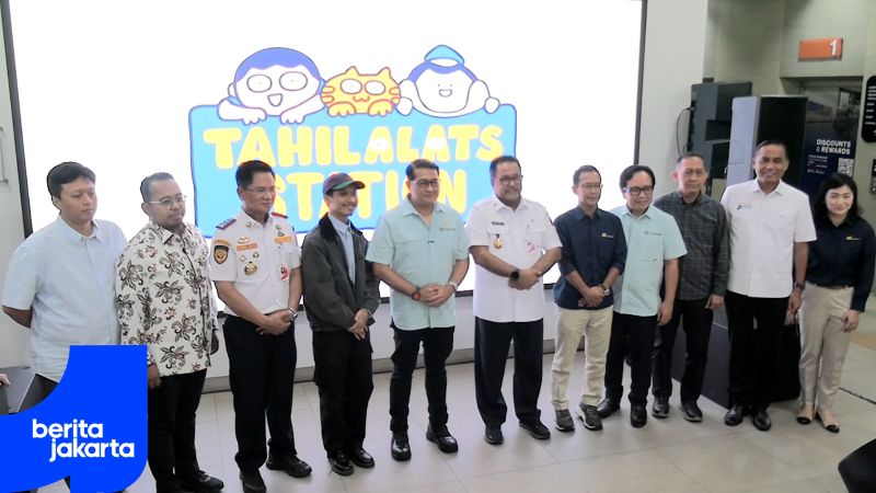 Rano Resmikan Tahilalats Station di MRT Dukuh Atas