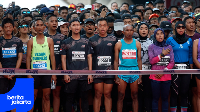 Pramono Lepas 1.700 Peserta ASN Run 2025
