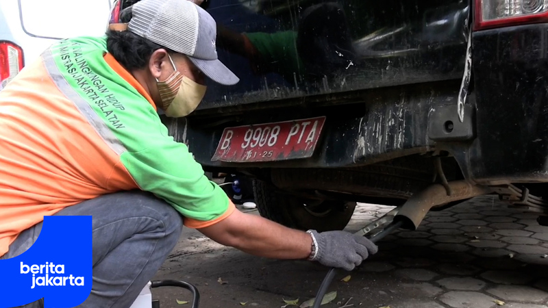 Januari-Oktober 2025, 1.687 Kendaraan di Jaksel Jalani Uji Emisi 