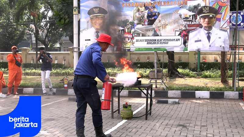 Kesiagaan Warga Pulogadung Gunakan APAR Terus Meningkat