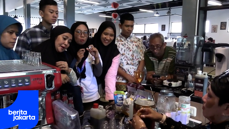 25 Penyandang Disabilitas Ikuti Pelatihan Barista Dinsos DKI