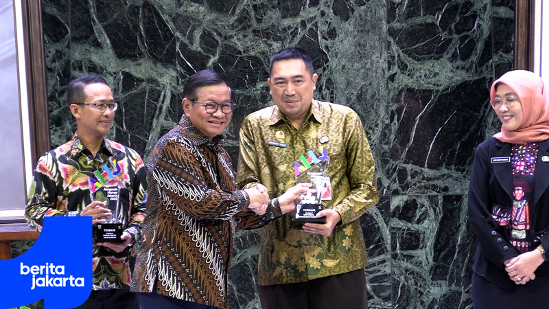 Serahkan AHJ 2025, Pramono Tekankan Komunikasi Proporsional