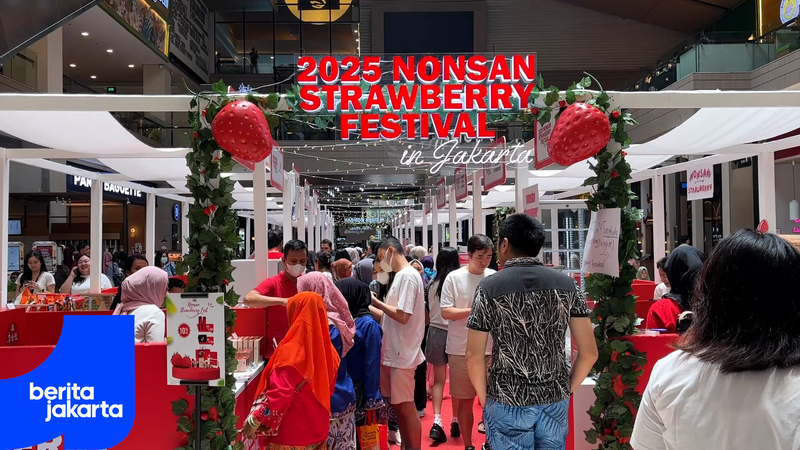 Festival Strawberry Nonsan Disambut Antusias Warga