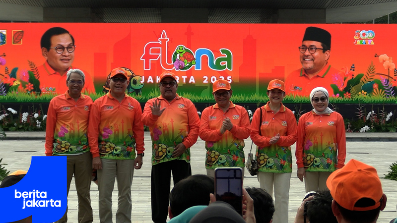Buka Pameran Flona 2025, Pramono Komitmen Jadikan Jakarta Hijau