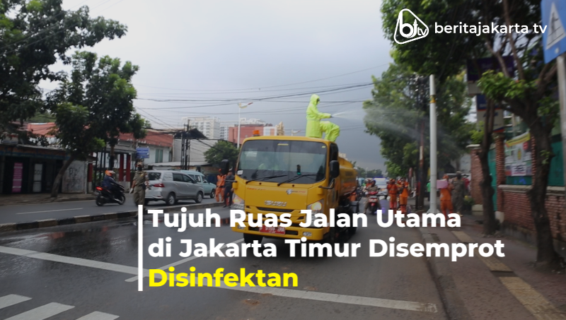 Jalan Utama Jakarta Timur Disemprot Disinfektan.mp4