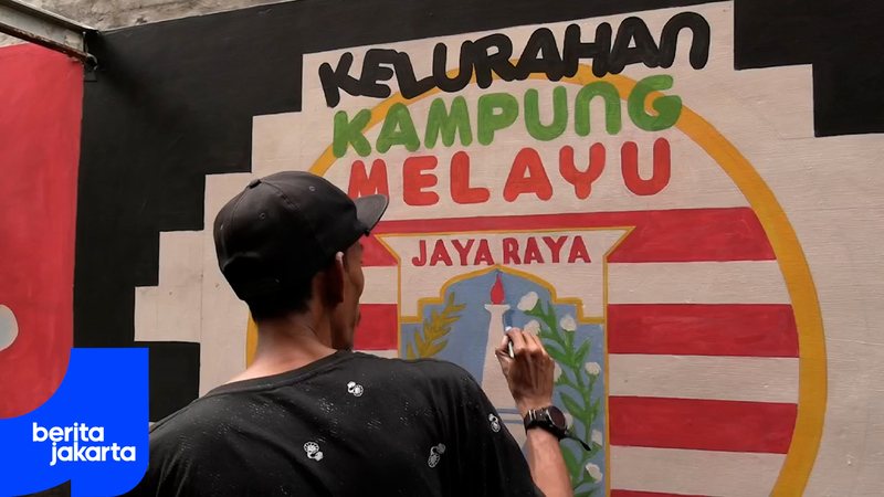 Mural dan Budi Daya Ikan Hiasi Kantor Kelurahan Kampung Melayu