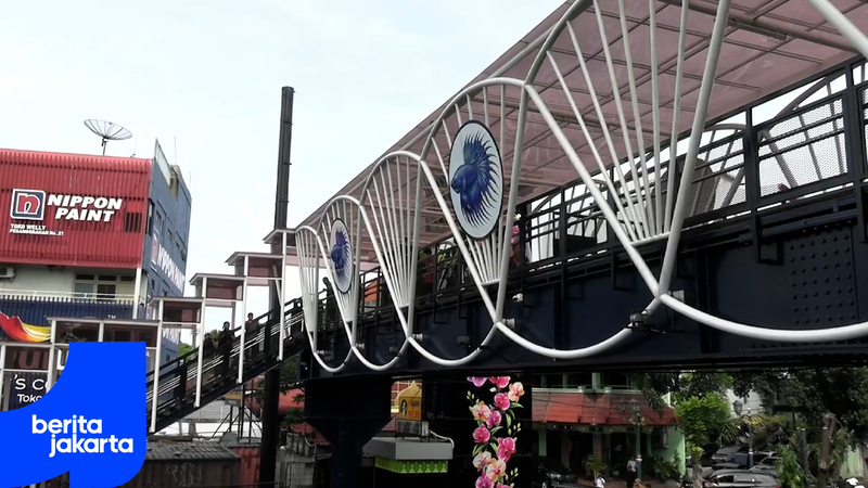 Pramono Resmikan Dua JPO Ramah Disabilitas