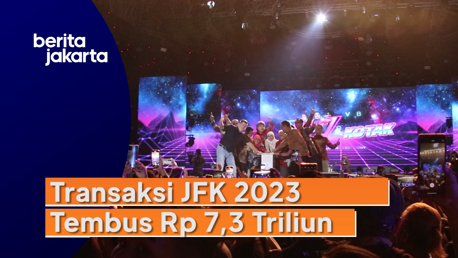 Transaksi JFK 2023 Tembus Rp 7,3 Triliun