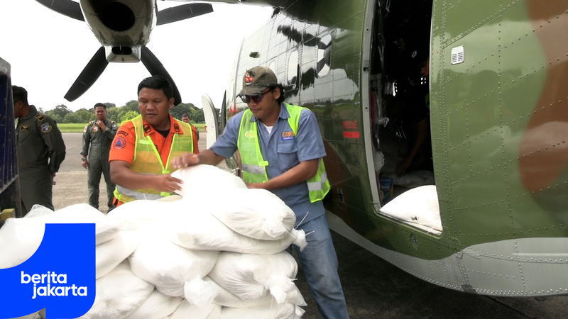 Hari Kedua OMC, BPBD Semai Empat Ton NACL