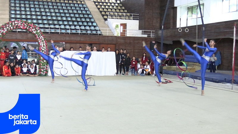  Sambut HUT Jakarta, Dispora Gelar Jakarta Gymnastic Open