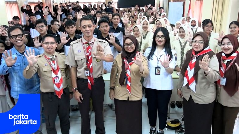 Ngobrol Bareng Beritajakarta Ajak Pelajar SMK Sahid Mengenal Jurnalistik ‎