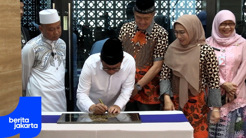 Pramono Resmikan Masjid As-Sakinah Nusantara