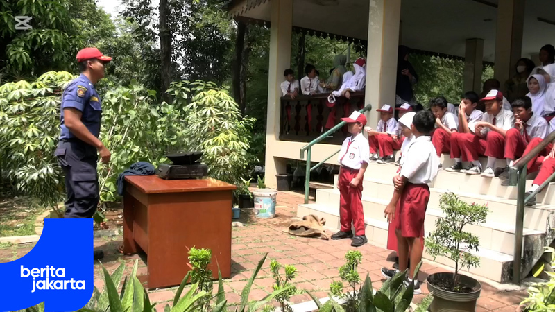 Anak-anak Jakarta Utara Diedukasi Penanganan Dini Kebakaran