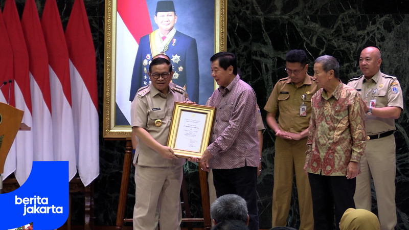 Terima 45 Fasos Fasum Pengembang, Pramono Komitmen Wujudkan Kota Inklusif 
