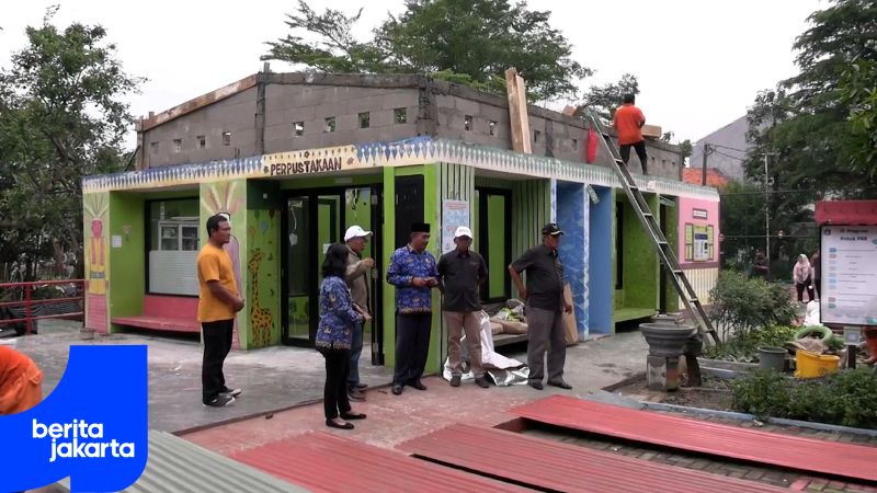Perbaikan RPTRA Bambu Petung Ditargekan Rampung Akhir Oktober 2025