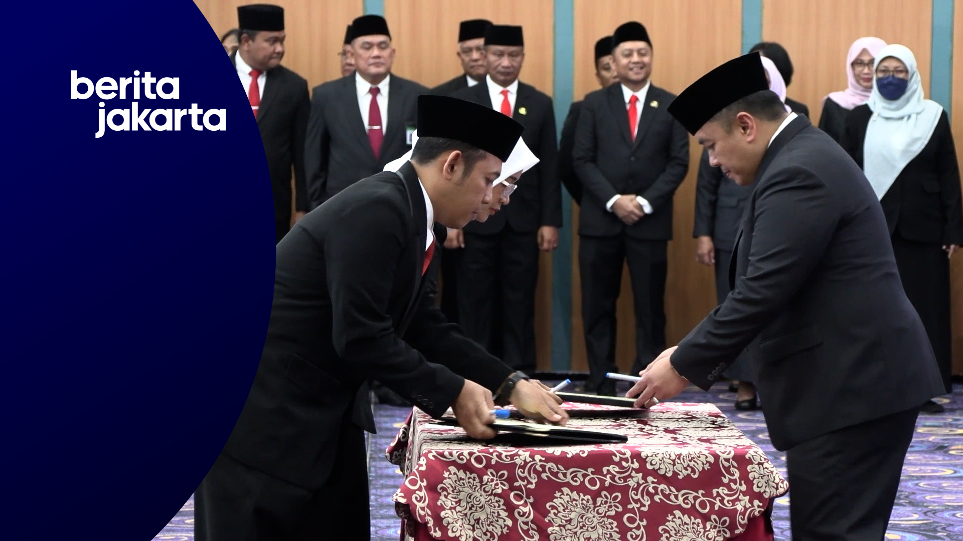 Aspem Lantik 608 Pejabat Fungsional dan Kepala Sekolah DKI Jakarta