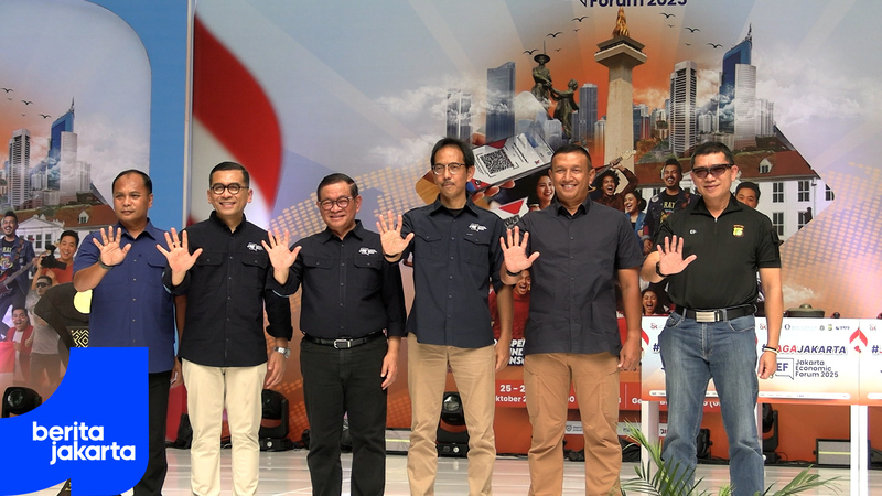 Buka JEF 2025, Pramono Dorong Pertumbuhan Ekonomi Menuju Kota Global