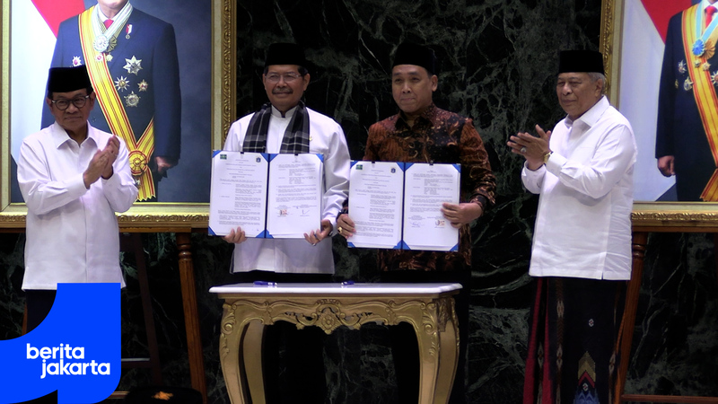 Pemprov DKI-PWNU Teken MoU Pengelolaan Sampah 