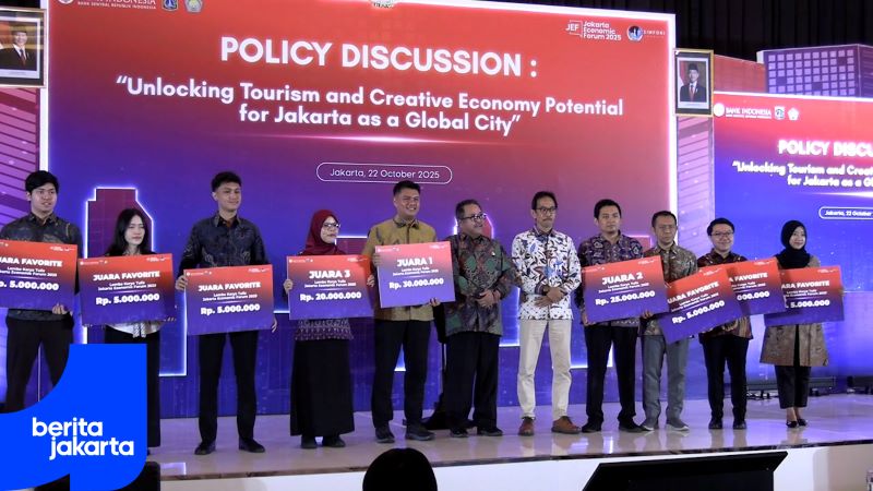 JEF 2025, Diproyeksi Terus Perkuat Ekonomi dan Industri Kreatif Jakarta