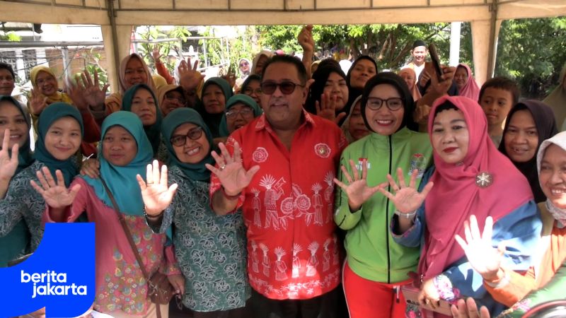 Rano Resmikan Taman Kreatif Si Doel di Kebon Baru 