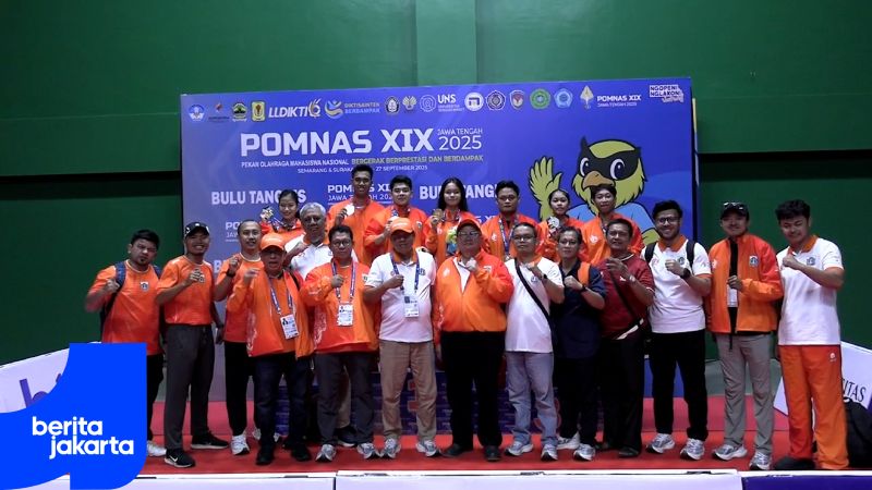 Tim Bulu Tangkis DKI Sabet Empat Medali Emas di POMNas XIX
