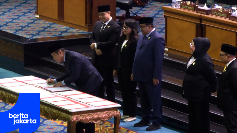Eksekutif dan Legislatif Tandatangani Rancangan Perubahan KUA-PPAS