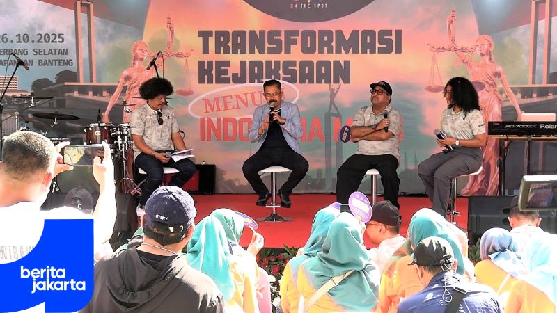 Rano Paparkan Dampak Sosial Judi Online di Talkshow Kejagung