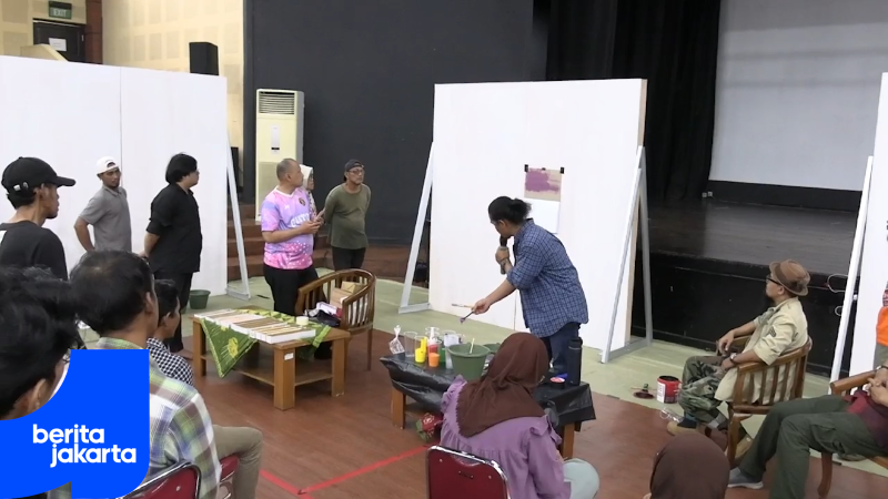 33 Participants Attend Mural Training at East Jakarta PPSB