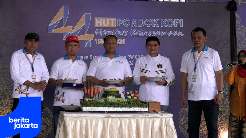 Kebersamaan dan Kekompakan Warga, Warnai HUT ke-44 Wilayah Pondok Kopi