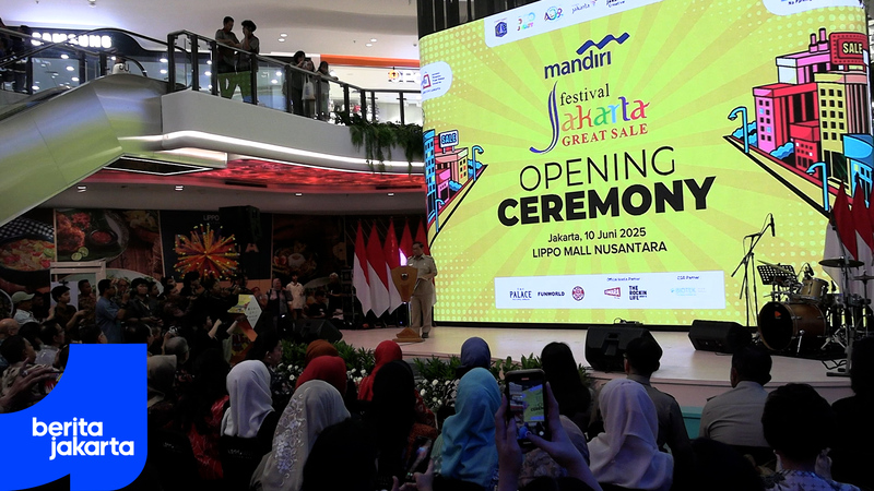 Pramono Buka Festival Jakarta Great Sale 2025