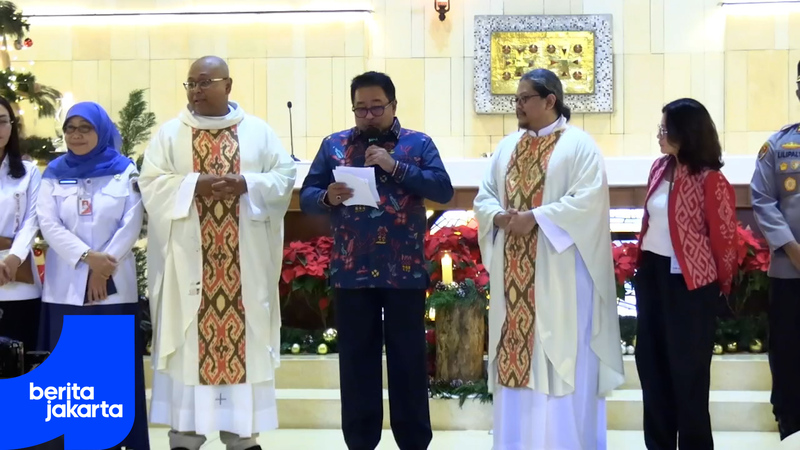 Hadiri Misa Natal, Rano Ajak Jemaat Perkuat Empati Korban Bencana Sumatra