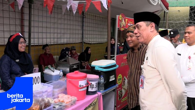 41 Jakpreneur Ramaikan Bazar UMKM di RW 04 Dukuh