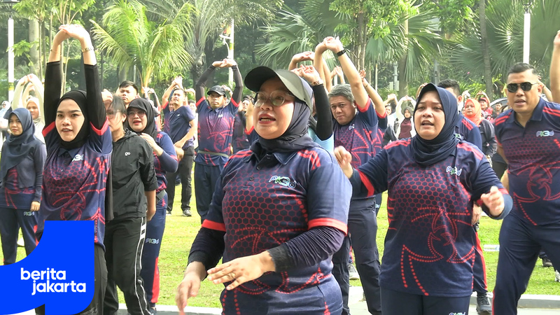Jakarta Berjaga, Ajak Masyarakat Terapkan Hidup Sehat