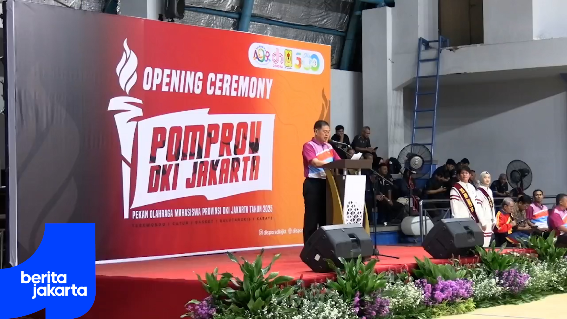 480 Atlet Mahasiswa Berlaga di Pomprov 2025