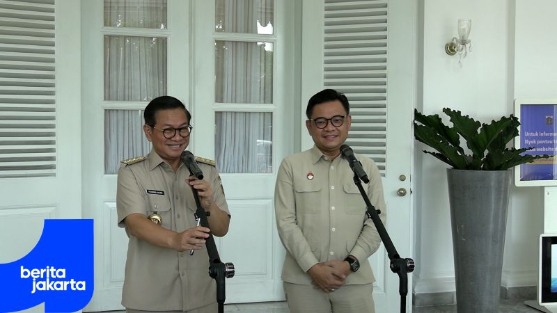 Temui Gubernur Lemhanas, Pramono Ingin Tingkatkan Wawasan Kebangsaan ASN