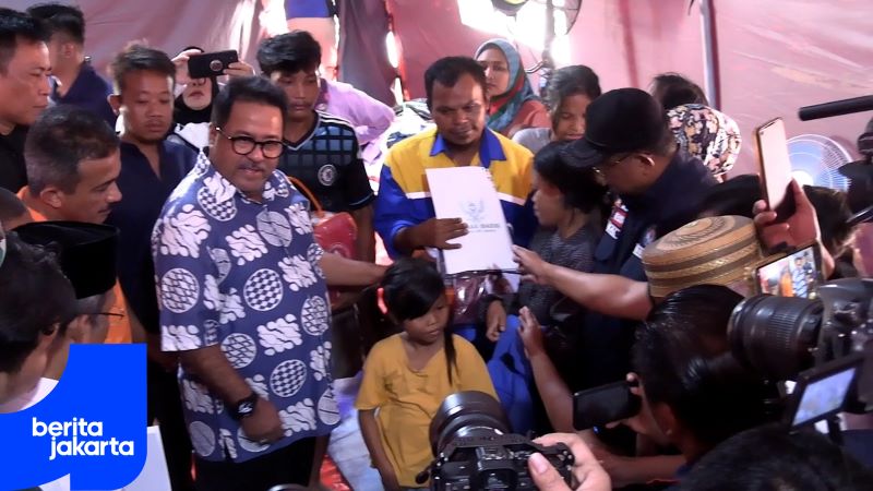 Wagub Tinjau Lokasi Kebakaran Bukit Duri 